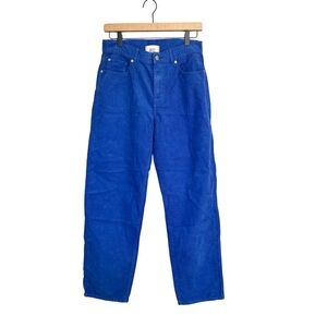 Urban Outfitters BDG pegged cowboy Vibrant Blue corduroy Pants size 27